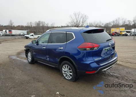 2019 Nissan Rogue Sv from USA, damaged, VIN KNMAT2MV4KP520743
